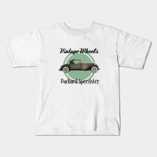 Vintage Wheels - Packard Boattail Speedster Kids T-Shirt